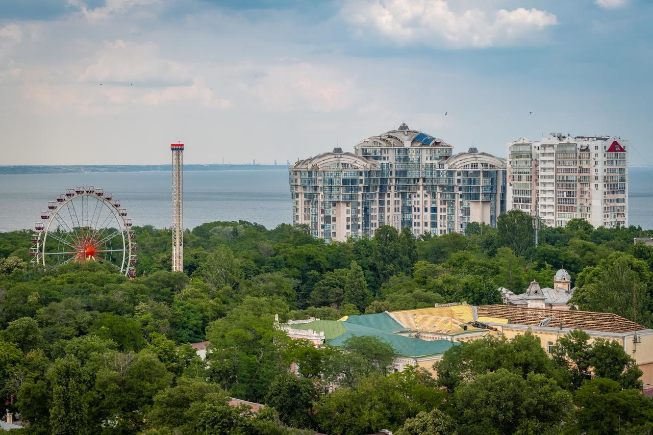 Apartmán Flat with the sea view Oděsa Exteriér fotografie